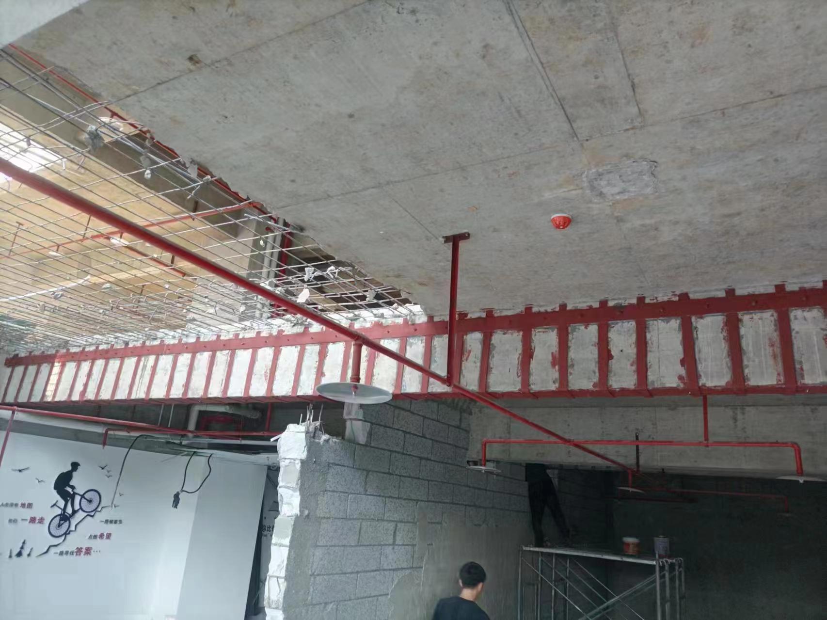 武威厂房新增设备楼板的承载力不足的加固方法